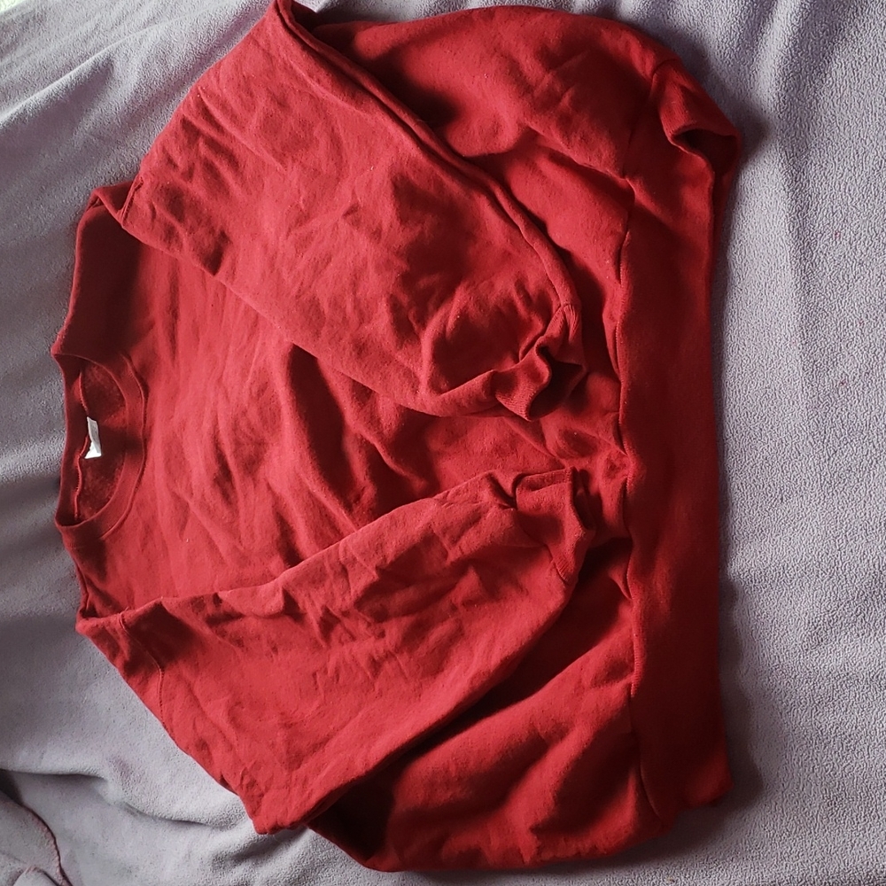 Red sweater